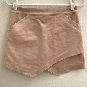 NWT BCBGMAXAZRIA suede skirt